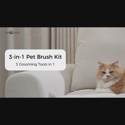 3-IN-1 Pet Grooming Kit